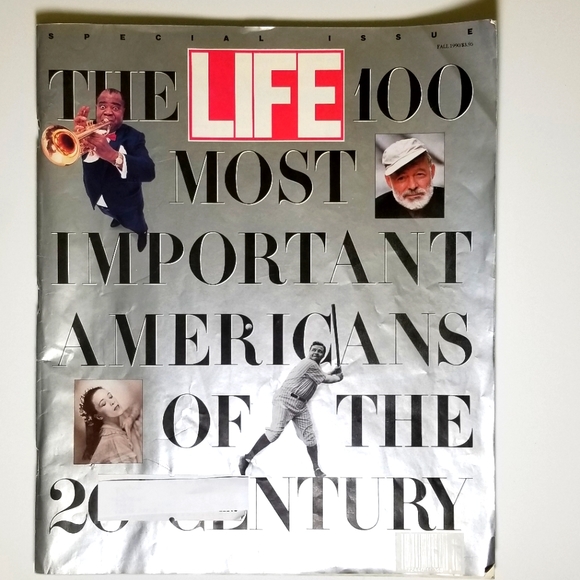 Fall 1990 Life magazine special issue most important americans of 20th century - Picture 2 of 8